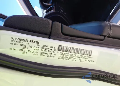 2015 Jeep Grand Cherokee Limited из США, поврежденный, VIN 1C4RJEBG0FC686057